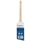 Polyester / Nylon Blend Angular Paint Brush - with Slim Handle, 2" / 50 mm