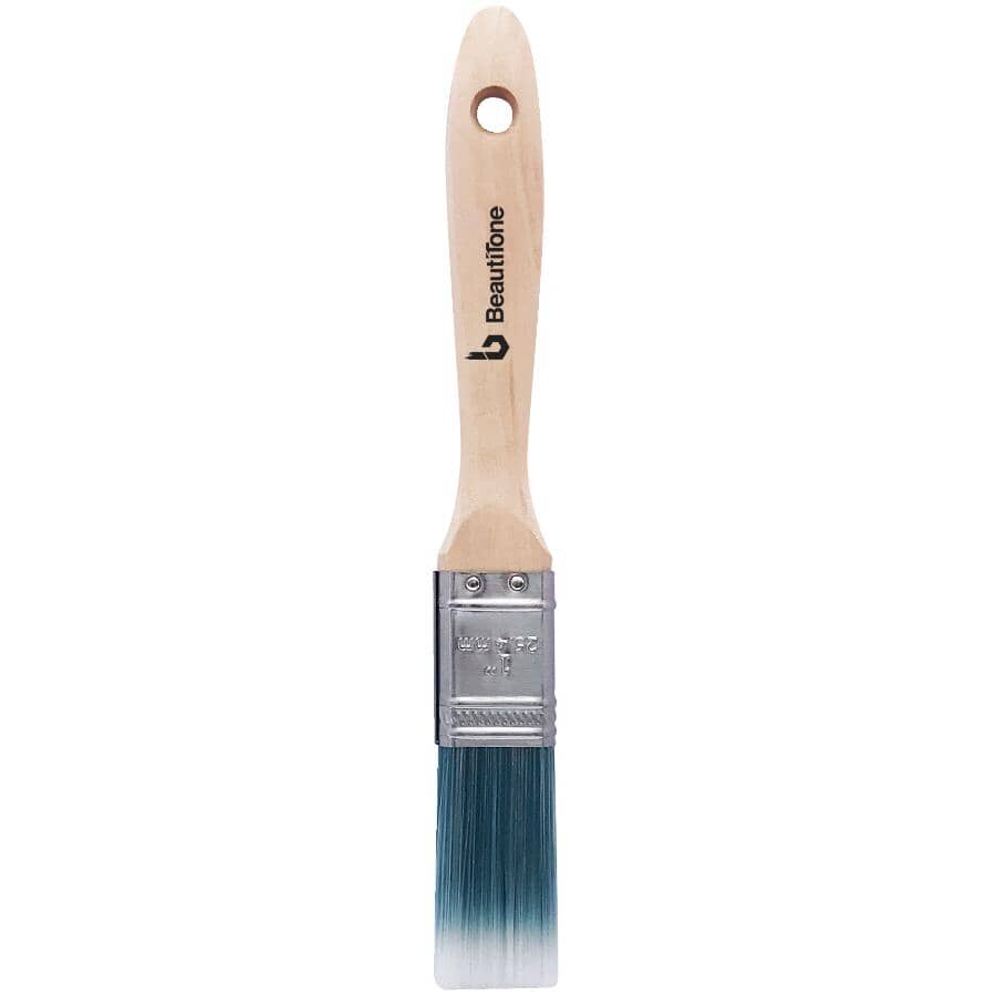 Polyester / Nylon Blend Flat Paint Brush - 1" / 25 mm