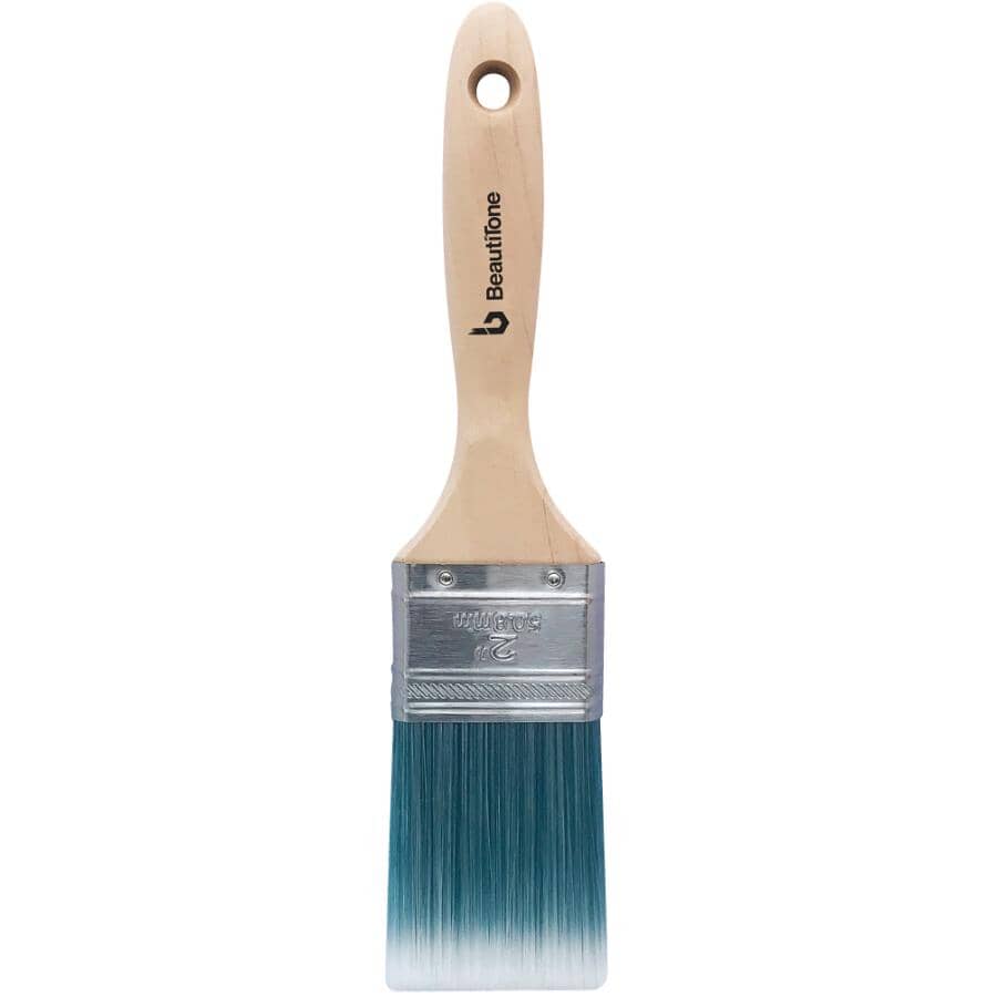 Polyester / Nylon Blend Flat Paint Brush - 2" / 50 mm