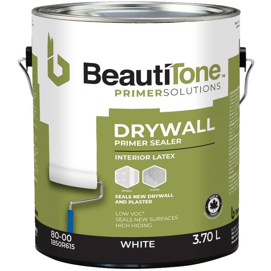 Interior Latex Drywall Primer Sealer - White, 3.7 L