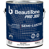 Interior Acrylic Latex Semi-Gloss Paint - White, 3.64 L