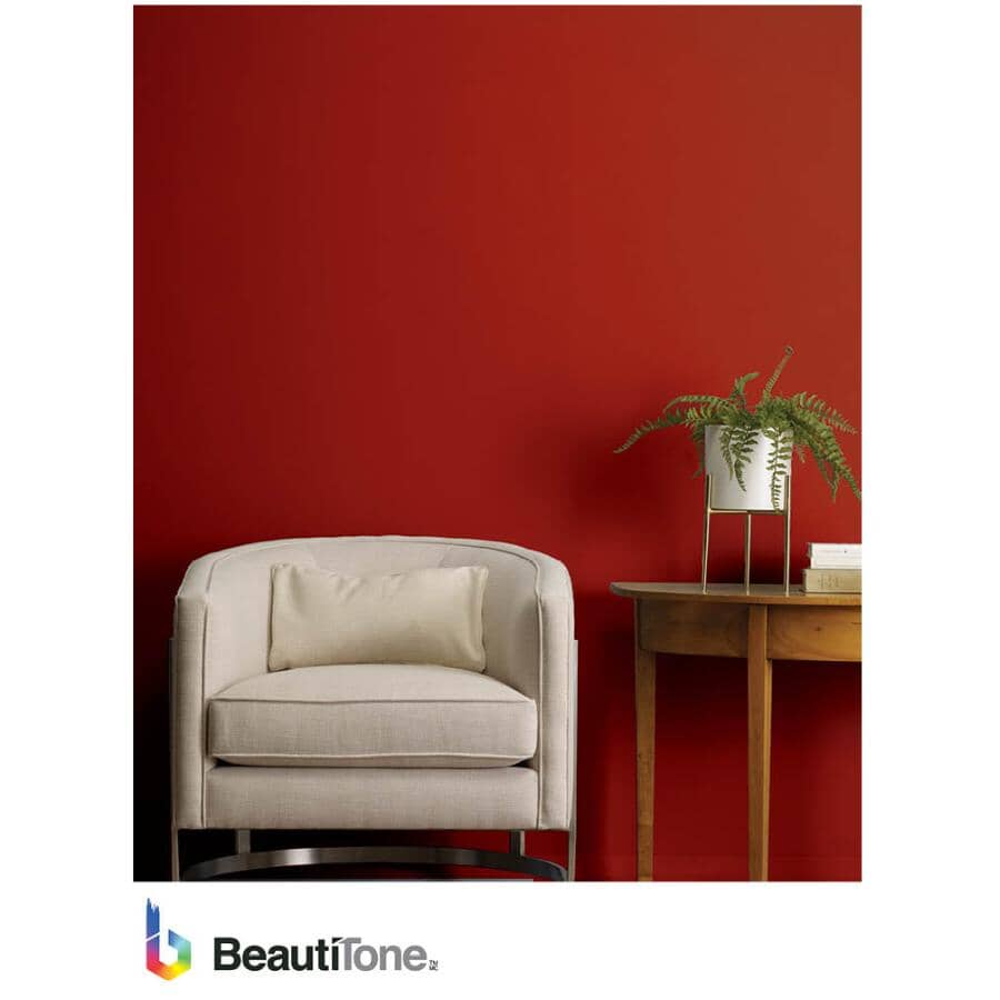 Interior Acrylic Latex Velvet Paint - Tintable White, 3.64 L