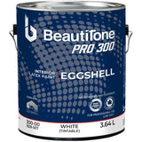 Interior Latex Enamel Eggshell Paint - High Hide White, 3.64 L