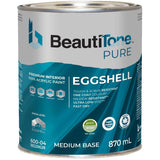 Premium Interior Latex Eggshell Paint & Primer - Medium Base, 870 ml