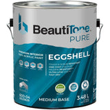 Premium Interior Latex Eggshell Paint & Primer - Medium Base, 3.48 L