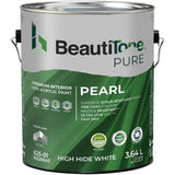 Premium Interior Latex Pearl Paint & Primer - High Hide White, 3.64 L