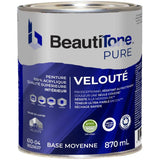 Premium Interior Latex Velvet Paint & Primer - Medium Base, 870 ml