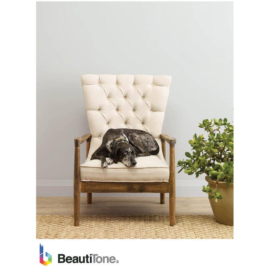 Premium Interior Latex Velvet Paint & Primer - High Hide White, 911 ml