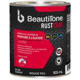 Alkyd Rust Paint - Gloss Fire Red, 925 ml