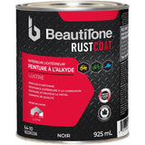 Alkyd Rust Paint - Gloss Black, 925 ml
