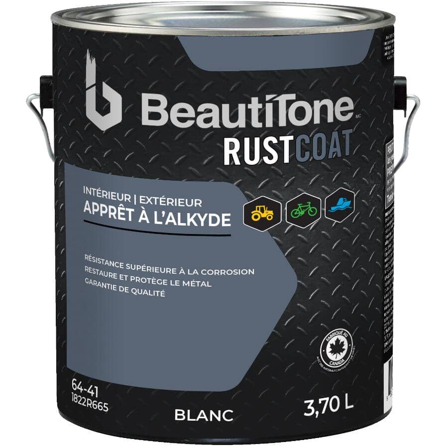 Alkyd Rust Primer - White, 3.7 L