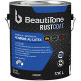 Latex Rust Paint - Gloss Black, 3.7 L