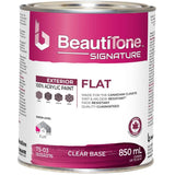 Exterior Acrylic Latex Flat Paint - Clear Base, 850 ml