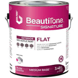 Exterior Acrylic Latex Flat Paint - Medium Base, 3.48 L
