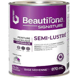 Exterior Acrylic Latex Semi-Gloss Paint - Medium Base, 870 ml