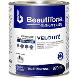 Exterior Acrylic Latex Velvet Paint - Medium Base, 870 ml
