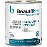 Interior Acrylic Latex Eggshell Paint - High Hide White, 911 ml