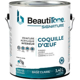 Interior Acrylic Latex Eggshell Paint - Clear Base, 3.4 L