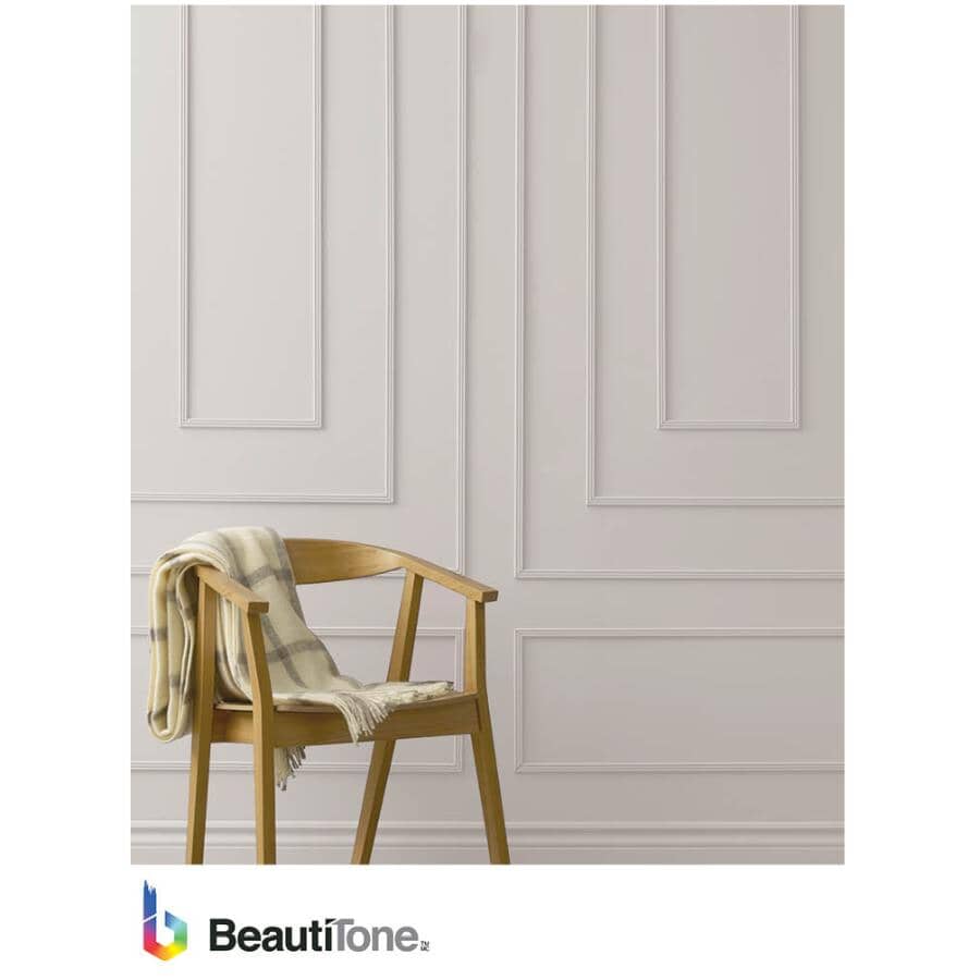 Interior Acrylic Latex Eggshell Paint - High Hide White, 3.64 L