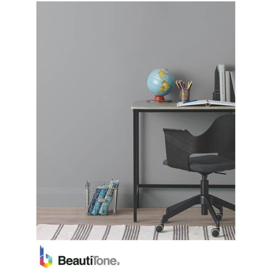 Interior Acrylic Latex Eggshell Paint - High Hide White, 3.64 L