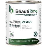 Interior Acrylic Latex Pearl Paint - High Hide White, 911 ml
