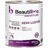 Interior Acrylic Latex Semi-Gloss Paint - Medium Base, 870 ml