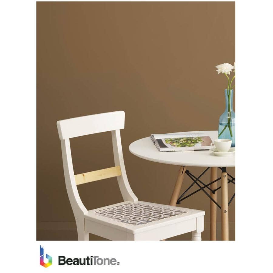 Interior Acrylic Latex Semi-Gloss Paint - High Hide White, 3.64 L