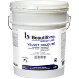 Interior Acrylic Latex Velvet Paint - High Hide White, 18.2 L
