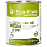 Interior / Exterior Acrylic Latex Gloss Paint - High Hide White, 911 ml