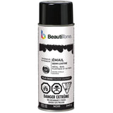 Solvent Enamel Spray Paint - Semi-Gloss Black, 340 g