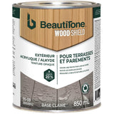 Acrylic Alkyd Deck & Siding Stain - Solid Clear Base, 850 ml