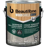 100% Acrylic Deck & Siding Stain - Solid Walnut, 3.64 L