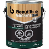 Oil Deck & Siding Stain - Solid Walnut, 3.64 L