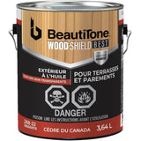 Oil Deck & Siding Stain - Semi-Transparent Canadian Cedar, 3.64 L