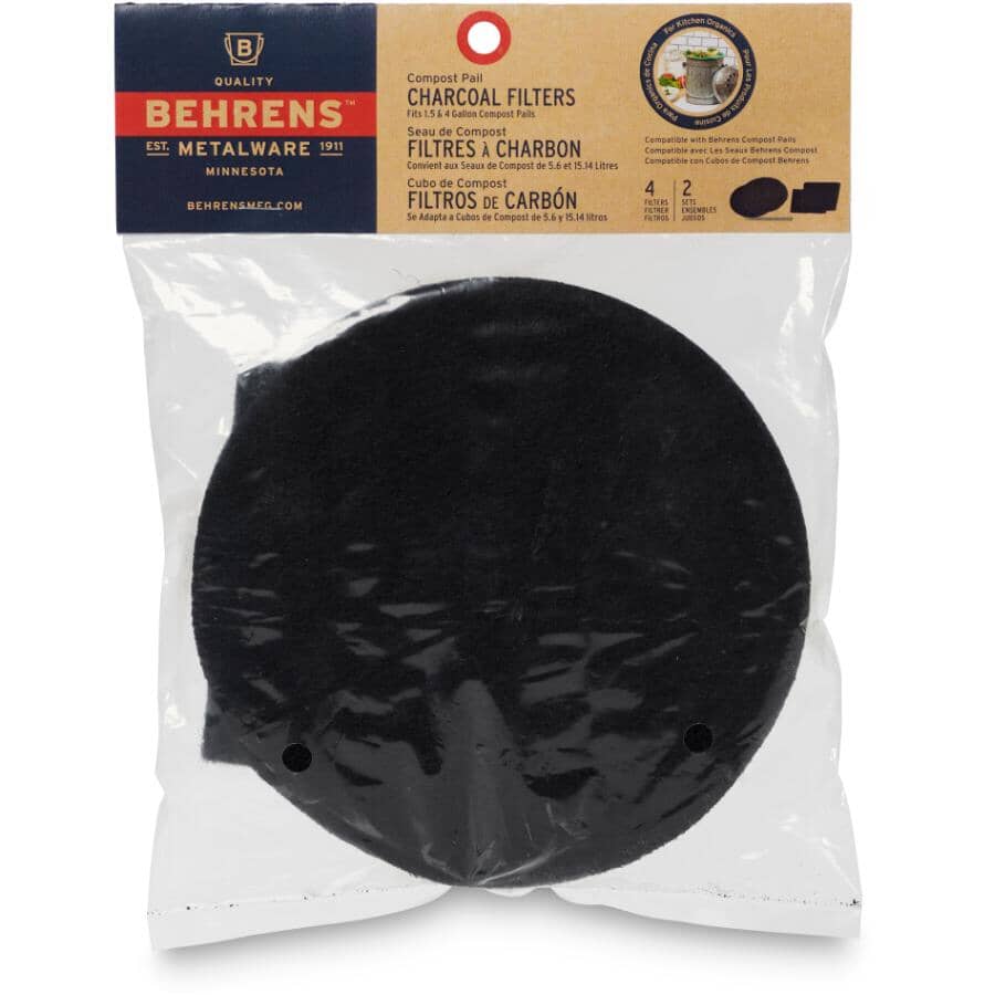 Filter for Galvanized Steel Composter - 4 Pack