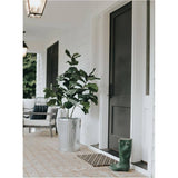 Galvanized Garbage Can - with Lid, 75 L