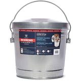 Galvanized Utility Pail with Locking Lid - 22 L