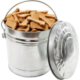 Galvanized Utility Pail with Locking Lid - 22 L