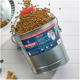 Galvanized Utility Pail with Locking Lid - 22 L