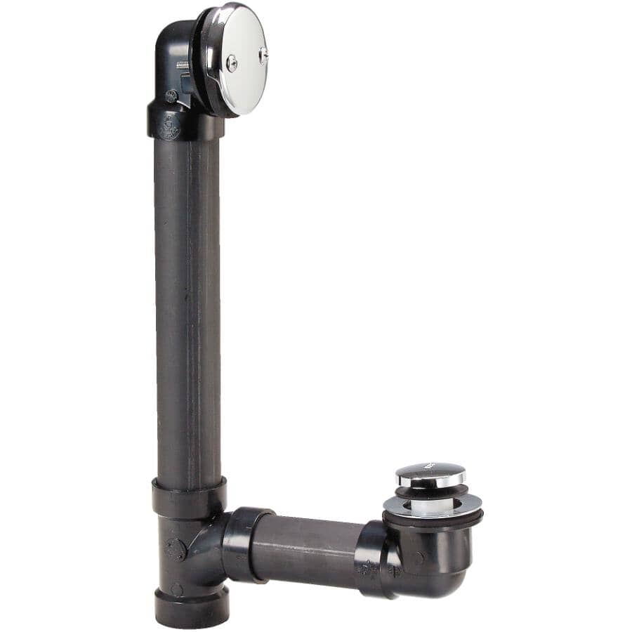 Waste & Overflow Drain Kit - with Push Drain