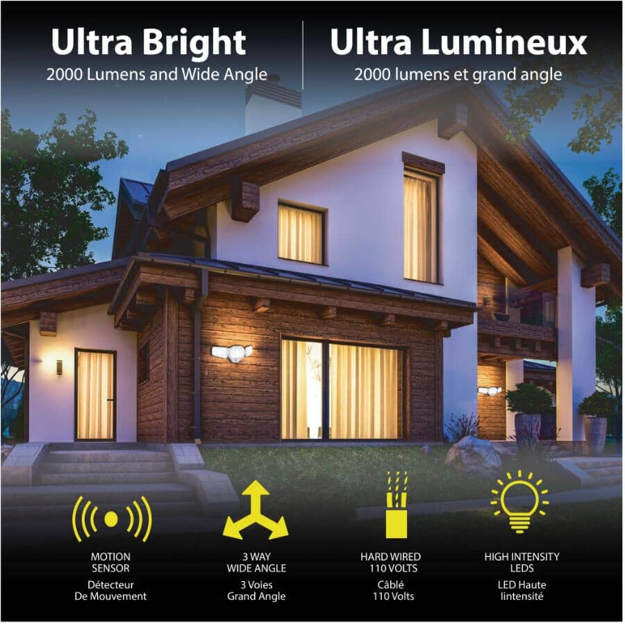 Bionic Floodlight Wired Motion Sensor Security Light