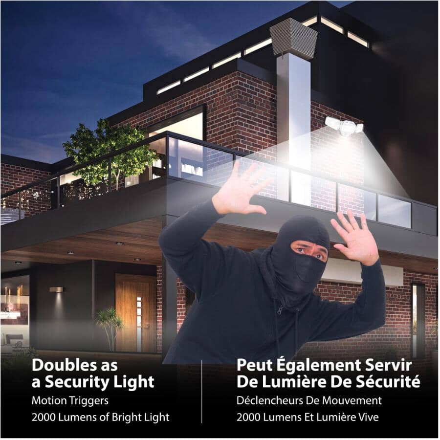 Bionic Floodlight Wired Motion Sensor Security Light