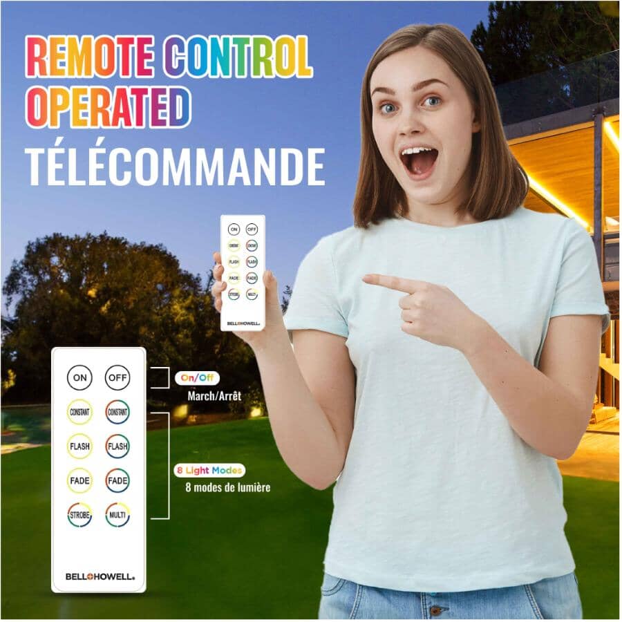 Bionic LED Colour Changing Rope Lights - 50'