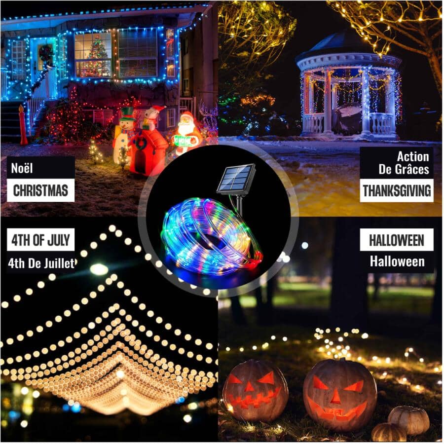 Bionic LED Colour Changing Rope Lights - 50'