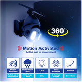 Bionic Spotlight Extreme Solar Powered Motion Sensor Security Light