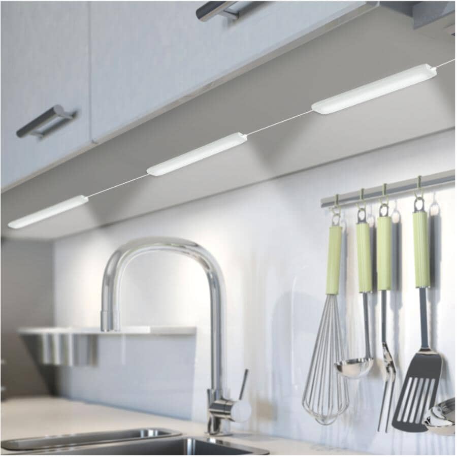 Bionic Under Cabinet Lights - White, 3 Pack
