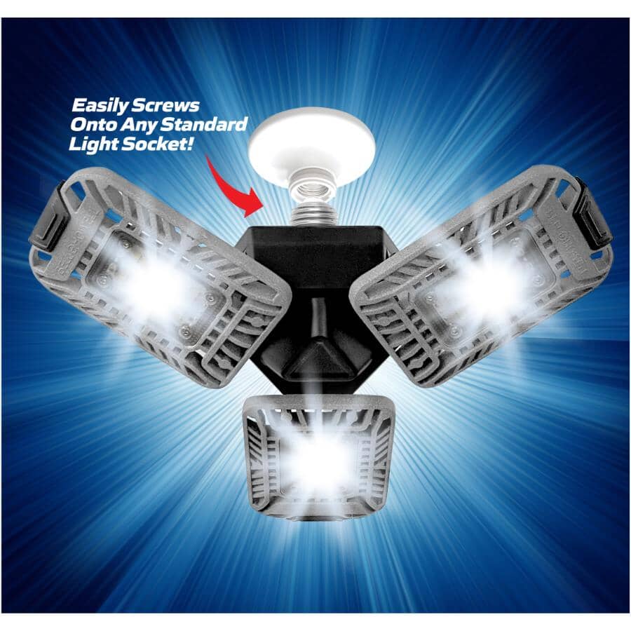 TriBurst Multi-Directional LED Light - 4000 Lumens