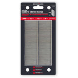 1-1/2" 18 Gauge Galvanized Narrow Crown Staples - 1000 Pack