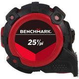 1-1/4" x 25' Double Sided Wide Blade Tape Measure