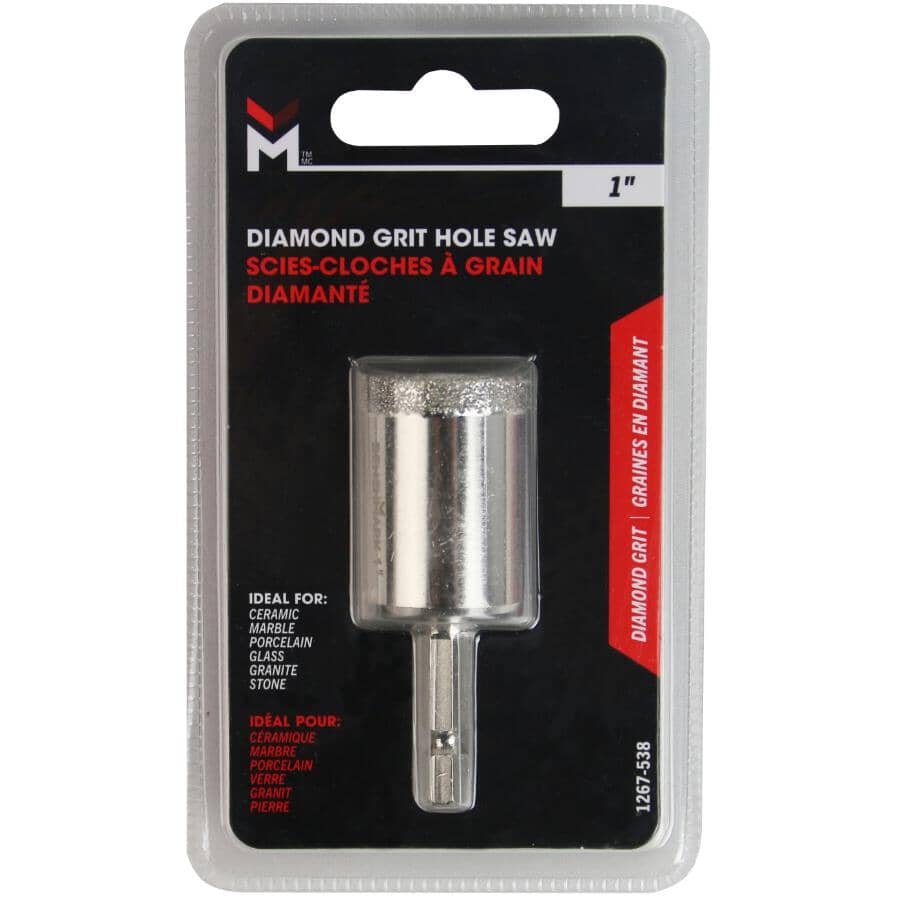 1" Quick Connect Diamond Hole Saw